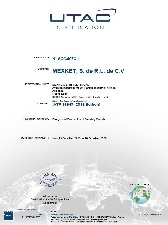 Quality System Certificate : IATF16949 (Mexico Factory)