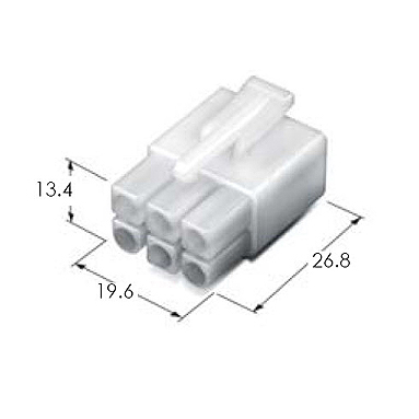 Φ2.0 6F HOUSING