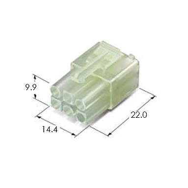 Φ1.3 6F HOUSING