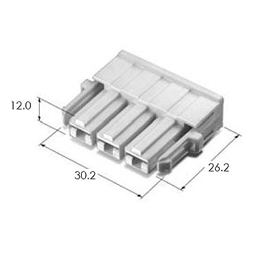 187 P-LOCK 3F HOUSING(NT)