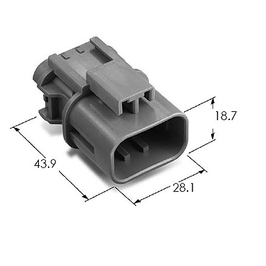 110 WP 6F HOUSING(58W)