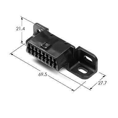 OBDII 16F HOUSING