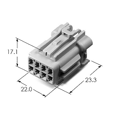 040 WP 8F HOUSING(RK-08FGY)