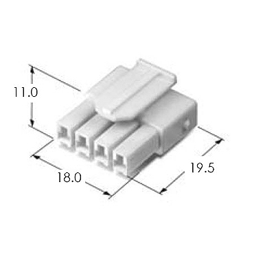 060 4F HOUSING(P:4.2MM)