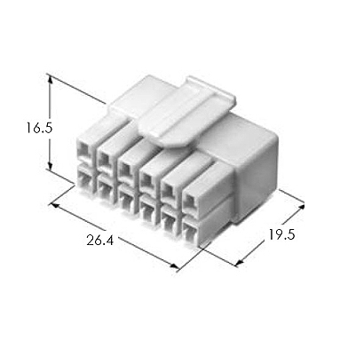 060 12F HOUSING(P:4.2MM)