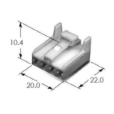 090II 4F HOUSING (SINGLE LOCK)