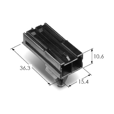 110 2M HOUSING(58T-CLIP)
