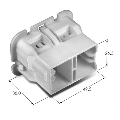 DOOR 39M HOUSING(090II 18P+050 21P)