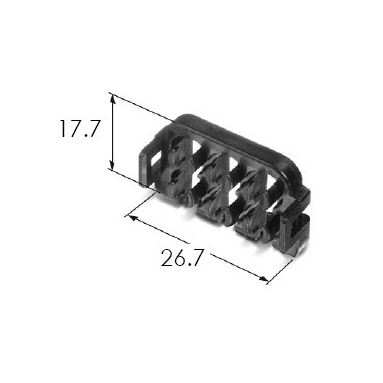 110 WP 6P R/H(58W)