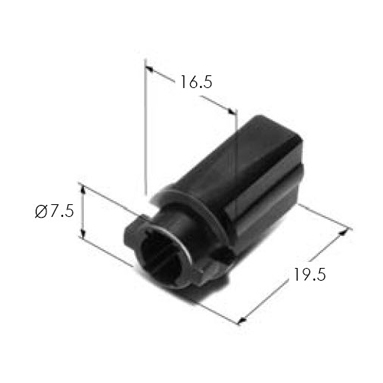 MINI BULB 2F HOUSING