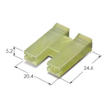 187 P-LOCK 2F HOUSING(P:13MM)