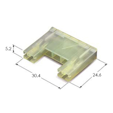 187 P-LOCK 2F HOUSING(P:23MM)
