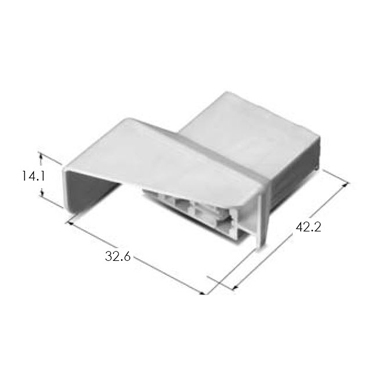187 P-LOCK HOUSING(FAN MOTOR)