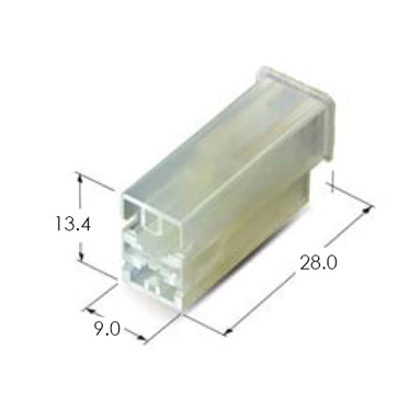 187 250 P-LOCK 2F HOUSING(P:5.5MM)