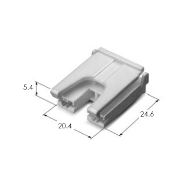 187 P-LOCK 2P HOUSING