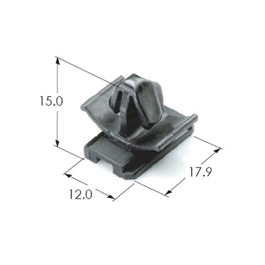 090II Φ7 CLIP (KEY HOLE REVERSE)