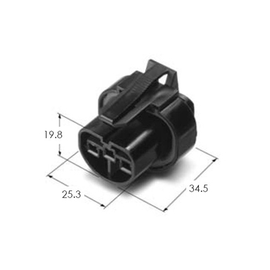 H/LAMP 3F CONN'T ASSY