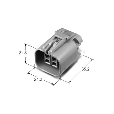 110 WP 4F CONN'T ASSY