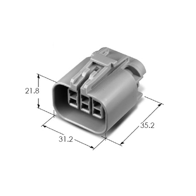 110 WP 6F CONN'T ASSY