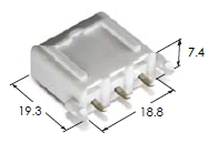 1806 3M PCB CONN'T ASSY