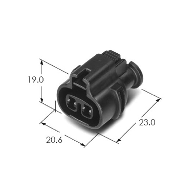 090 WP 2F CONN'T ASSY