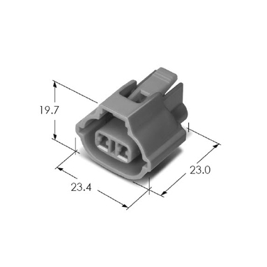 090 WP 2F CONN'T ASSY