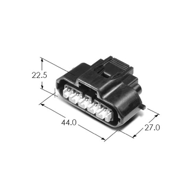 090II WP 5F CONN'T ASSY