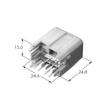SDLII 8M PCB CONN'T ASSY(V)