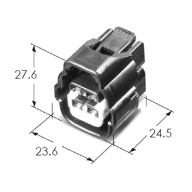 090II WP 4F CONN'T ASSY