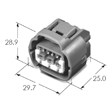 090II WP 6F CONN'T ASSY