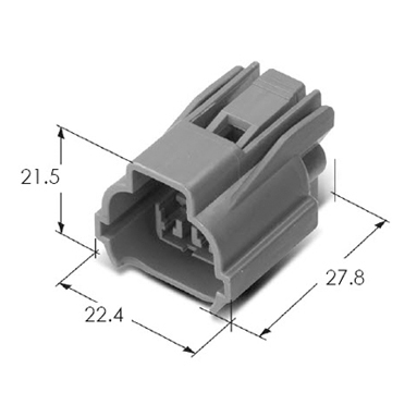 090 WP 2F CONN'T ASSY(HORN)
