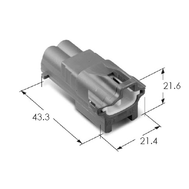 090II WP 2F CONN'T ASSY