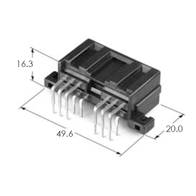 SDLII 14M PCB CONN'T ASSY