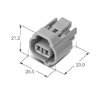 090 WP 2F CONN'T ASSY