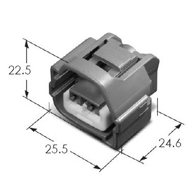 090II WP 2F CONN'T ASSY