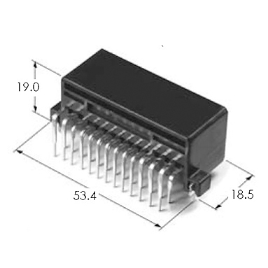 0407 26M PCB CONN'T ASSY