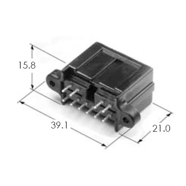 SDLII 10M PCB CONN'T ASSY(V)