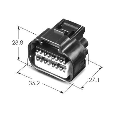 090II WP 8F CONN'T ASSY