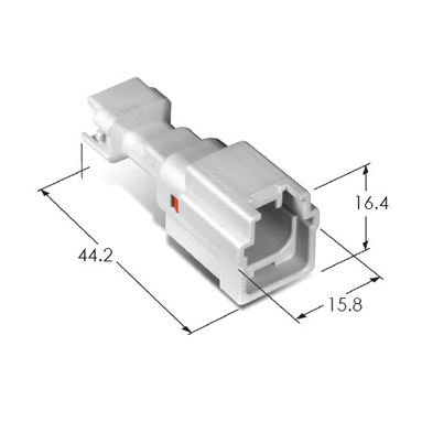 040 WP 2M CONN'T ASSY(RK-02MGY)