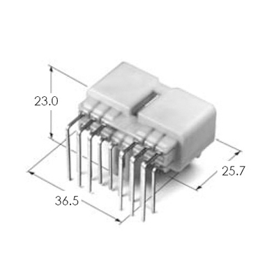 090II 14M PCB CONN'T ASSY(H)