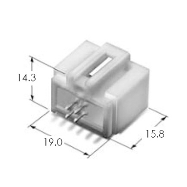 040 12M PCB CONN'T ASSY(V-4P TYPE)