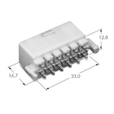 060 12M PCB CONN'T ASSY(VRT)