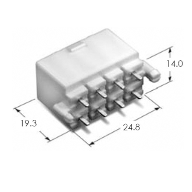 1806 8P PCB CONN'T ASS'Y