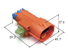 HVSC 20A 2M W to W type Connector (B)