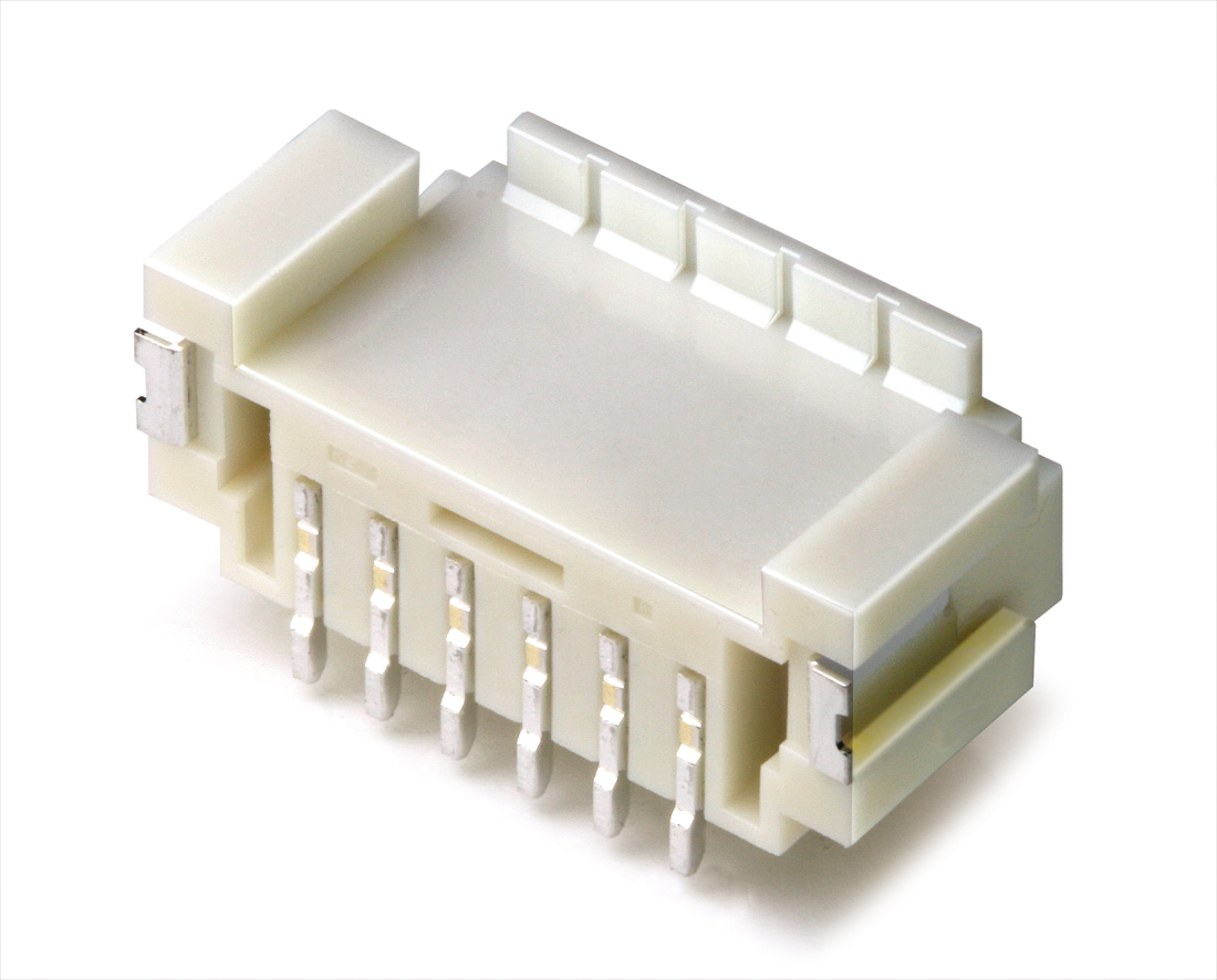 2.0mm W to B Wafer Ass'y 6P VRT Sn (NA)