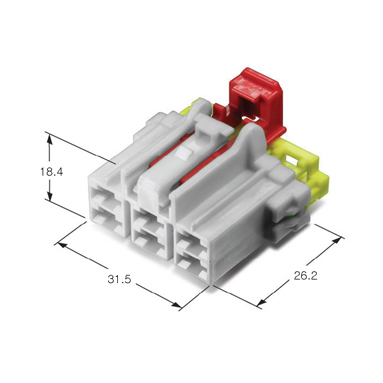 250III 6F CONN'T ASSY