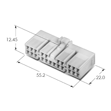 090II 22F CONN'T ASSY