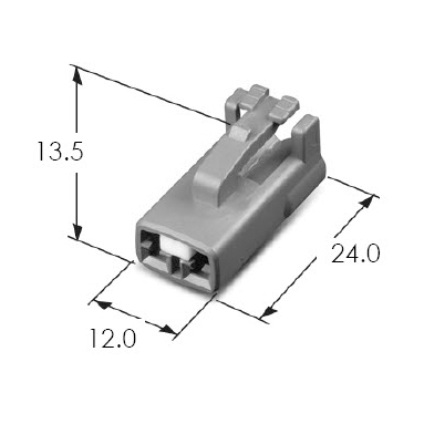 090II WP 2F CONN'T ASSY