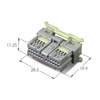 030 20F CONN'T ASSY(91A)