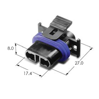 FOG LAMP WP 2F CONN'T